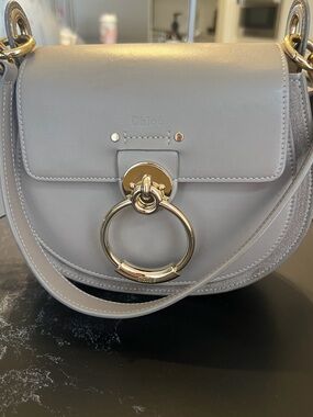 Chloé Small Tess bag Taupe